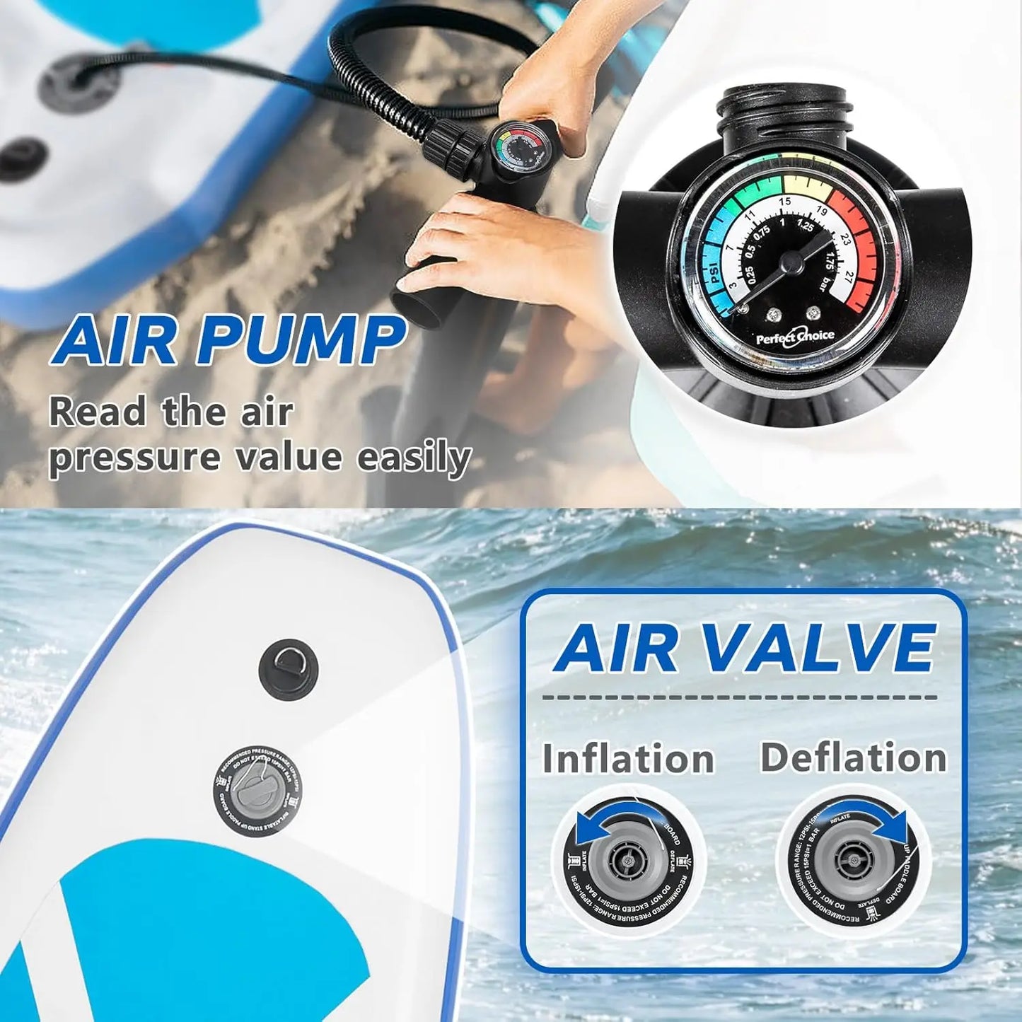 XMSJ Inflatable Paddle Board For Adults With Premium Accessories