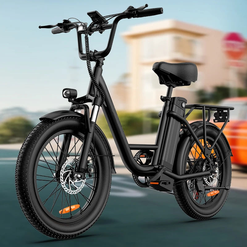 Urlife E20 Fat Tire Electric Bike 1000W 48V 13Ah Battery