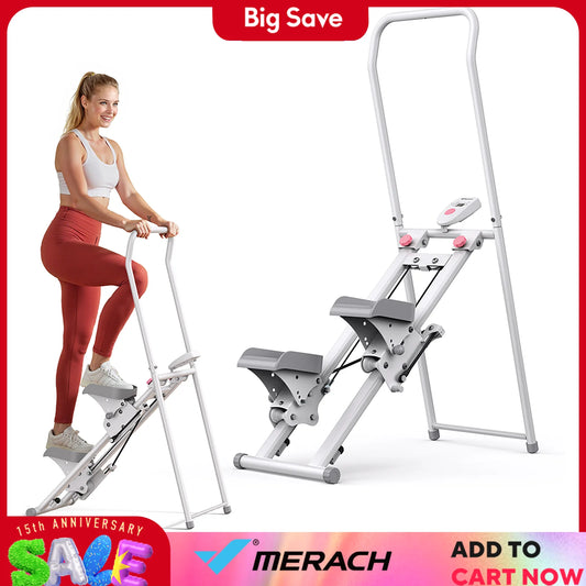 Merach Stair Stepper Cardio Machine for Home Gym Full Body