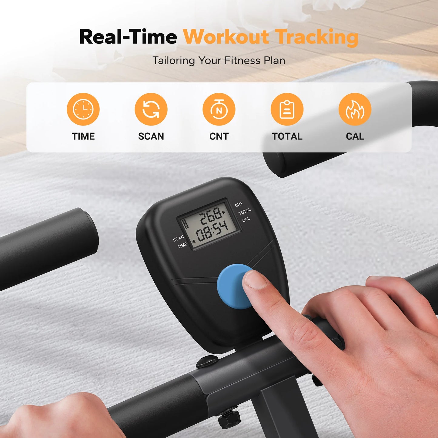 MERACH 2-In-1 Squat And Rowing Machine Foldable For Home Fitness