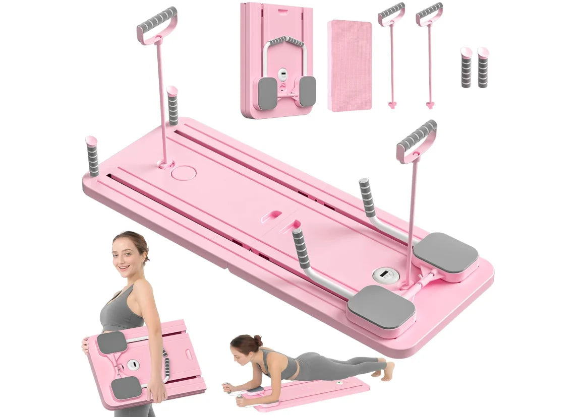 Adjustable Pilates BalanceBoard For Home Workouts Abdominal UpperArm Core PushUp