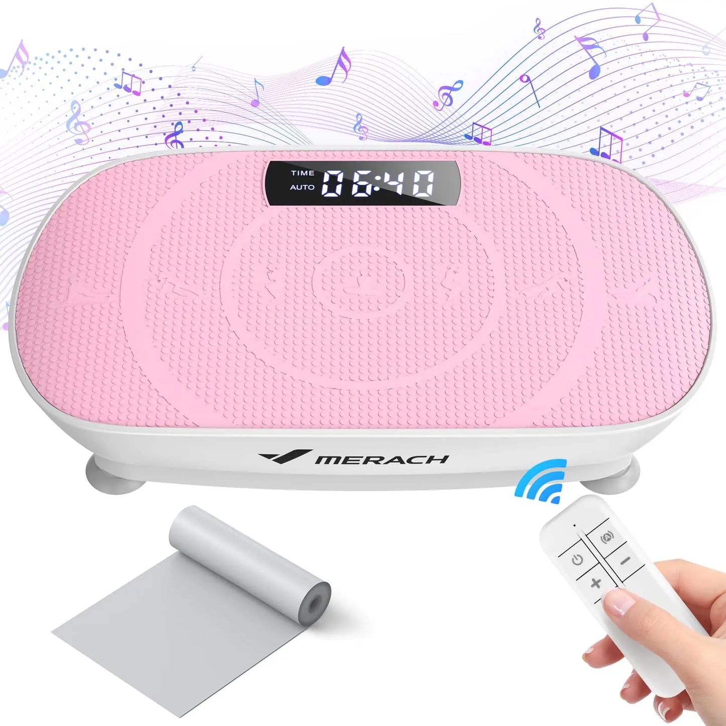 MERACH Vibration Plate Exercise Machine Whole Body Workout