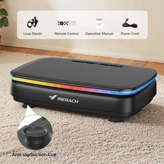Merach VibrationPlate ExerciseMachine For Comprehensive FullBody Fitness Recovery