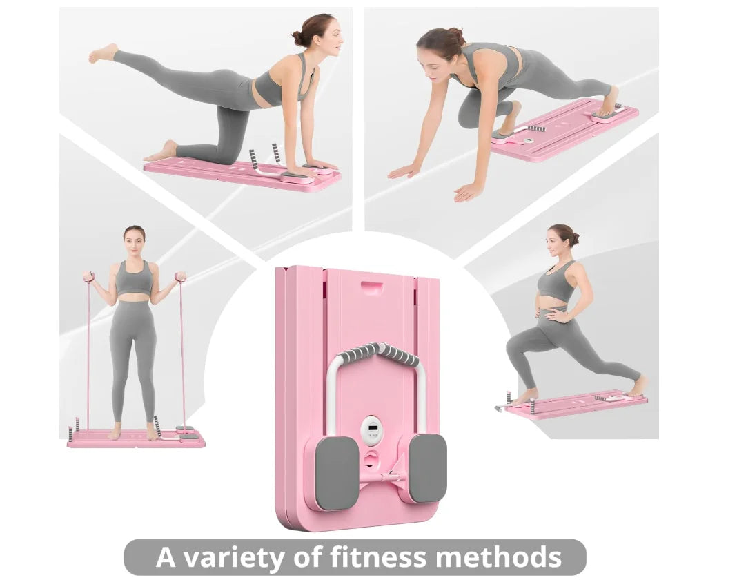 Adjustable Pilates BalanceBoard For Home Workouts Abdominal UpperArm Core PushUp