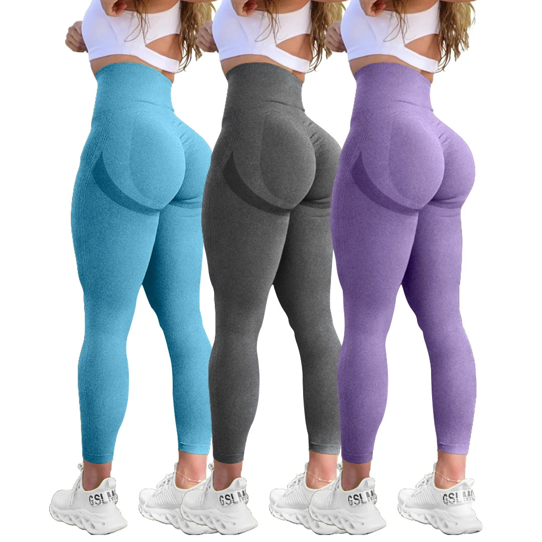 OQQ Yoga Leggings Seamless Tight For Women Fitness Pants