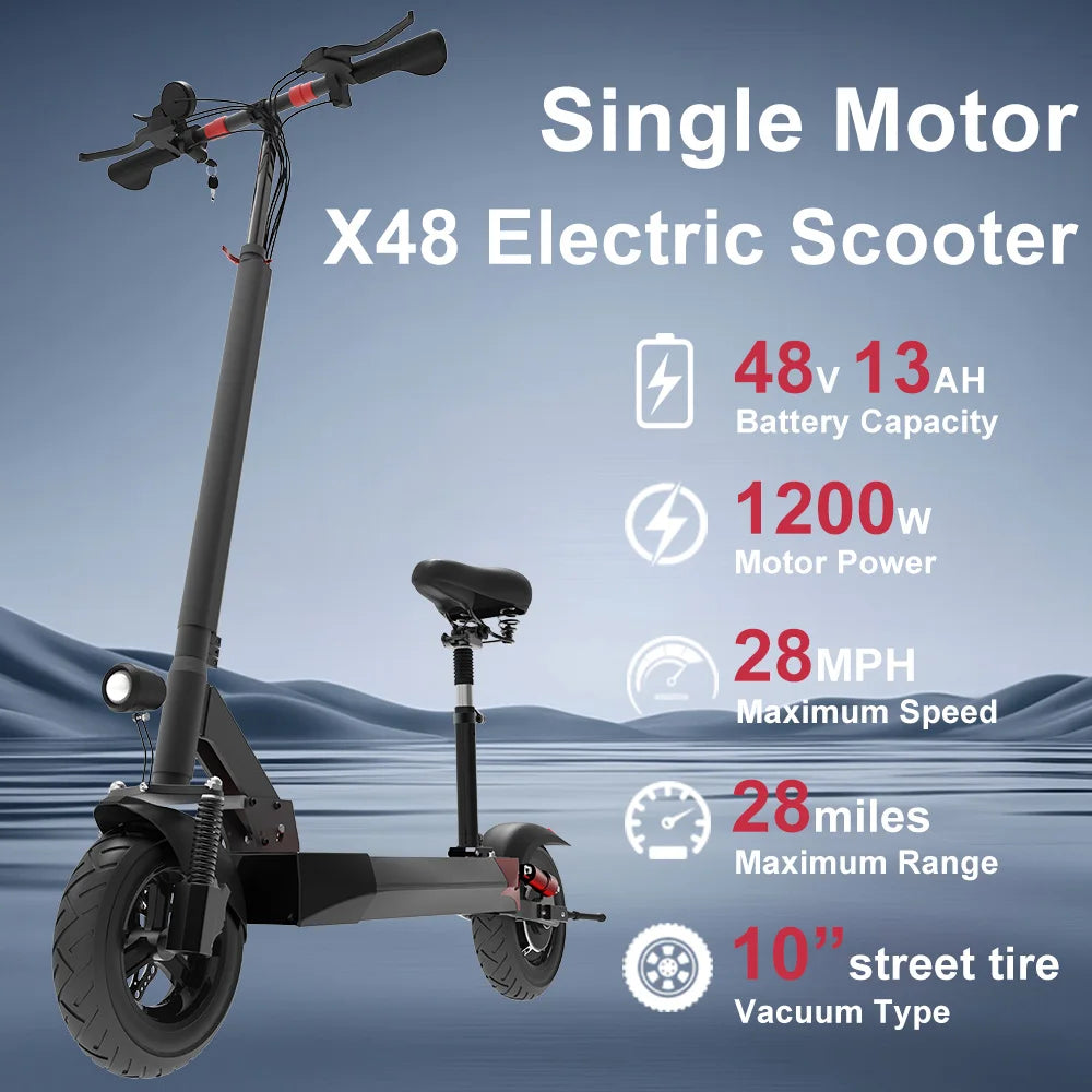 Smateight Electric Scooter 1200W 6000W 72V 60 to 80km Range