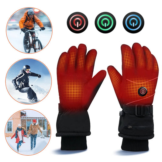 Shunmaii Heated Touch Screen Gloves With 3 Heat Levels