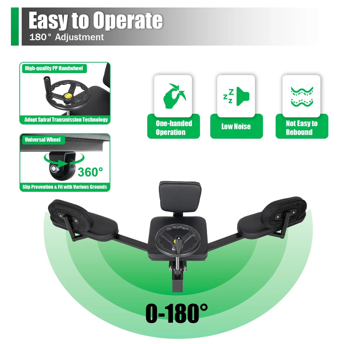 Exerciser 3 Bar Leg Stretcher Heavy Duty Gymnastics Machine