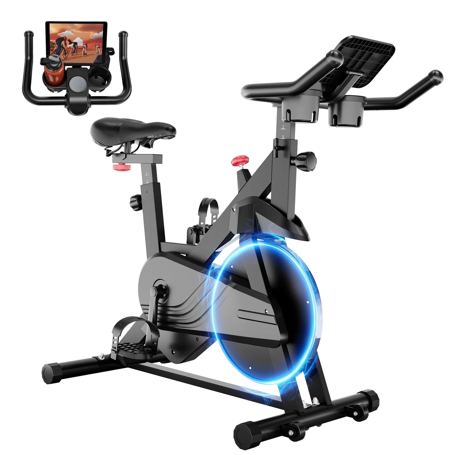 Superun 32 Level Magnetic Resistance Exercise Bike For Home