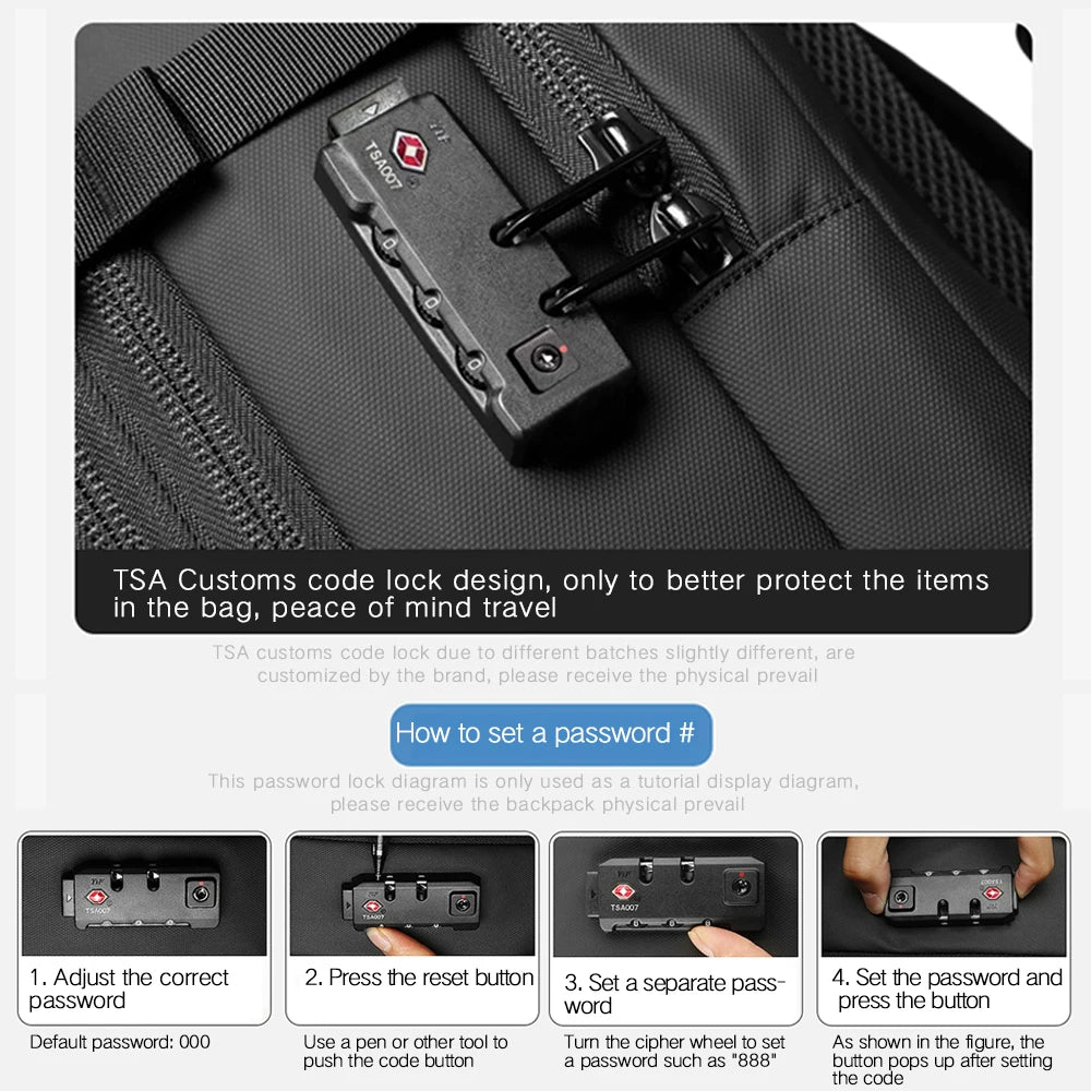 CN Jiangsu Unisex Travel Backpack For Laptop Large Capacity