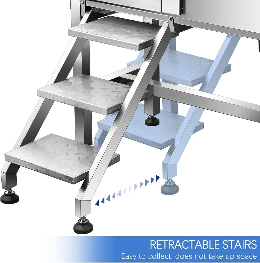 Dog Bathtub For Small Dogs With Sliding Door And Professional Grooming Station For Home Use