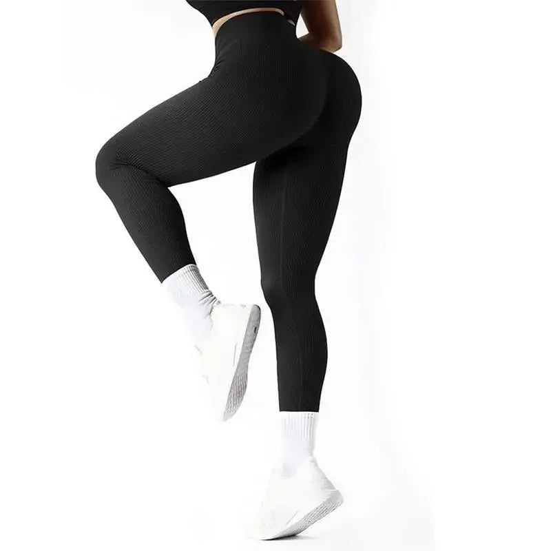 Women High Waisted Yoga Pants Seamless Leggings For Running