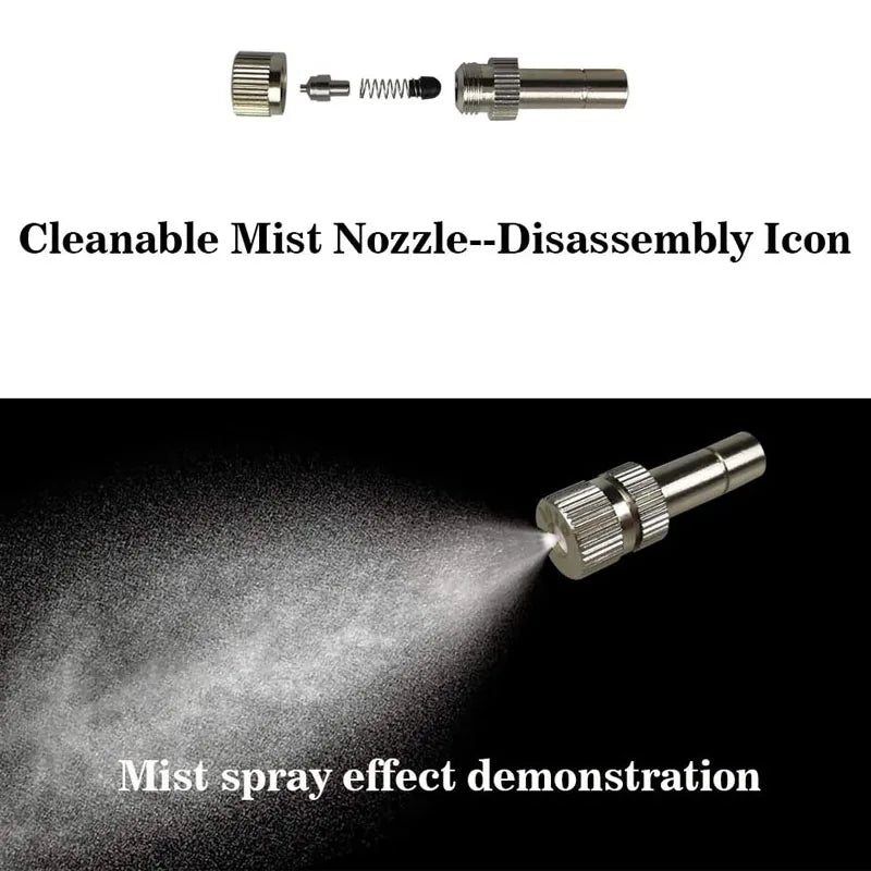 Water Mist Atomizer Electric Sprayer Garden Nebulizers