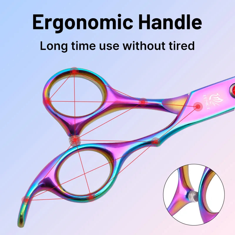 Fenice PremiumQuality ProfessionalGrade GroomingScissors For Dogs Home Use 9Cr Steel