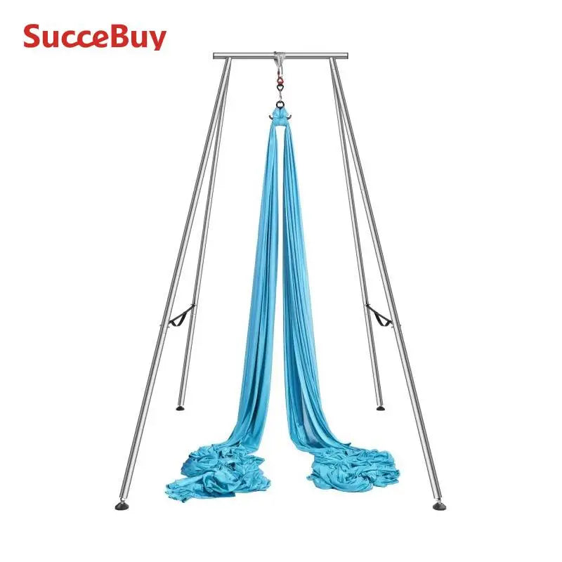 SucceBuy Aerial Yoga Frame And Hammock Stand Indoor Outdoor