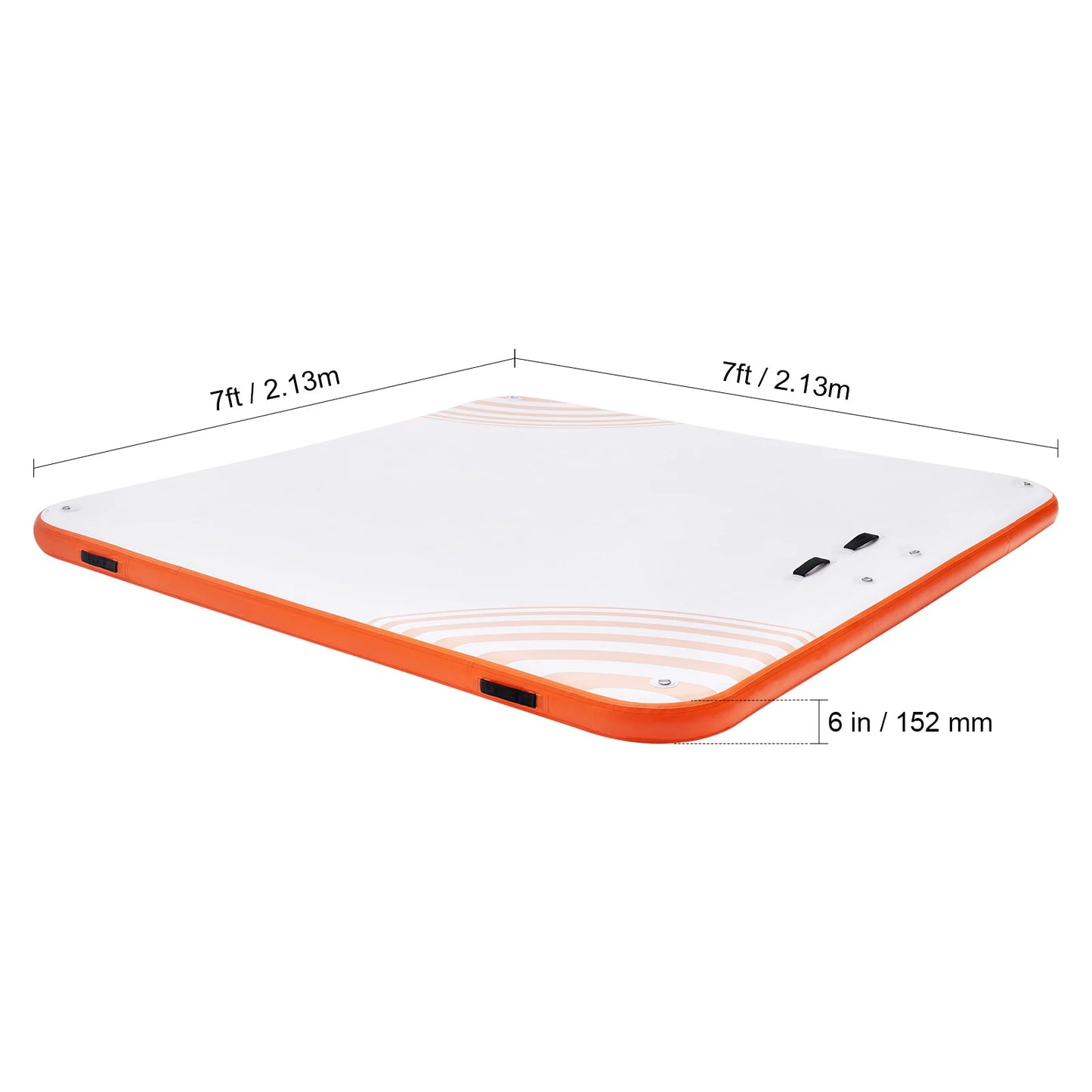 VEVOR Inflatable Floating Dock with Detachable Ladder for Pool