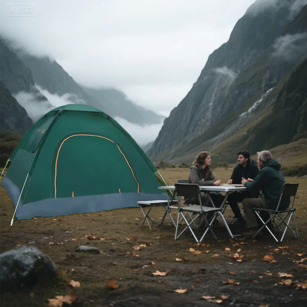 Building Pop Up Tent Waterproof Instant Setup For Outdoor Use