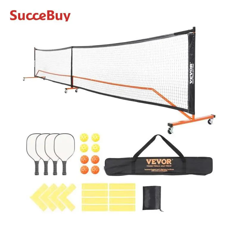 SucceBuy Portable Pickleball Net System Regulation Court