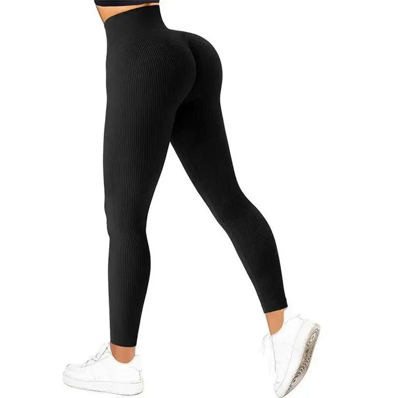 Women High Waisted Yoga Pants Seamless Leggings For Running