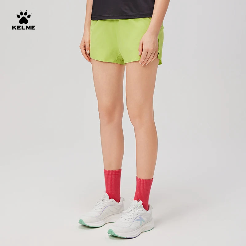 Kelme Women Marathon Shorts Quick Dry Running Fitness Pants