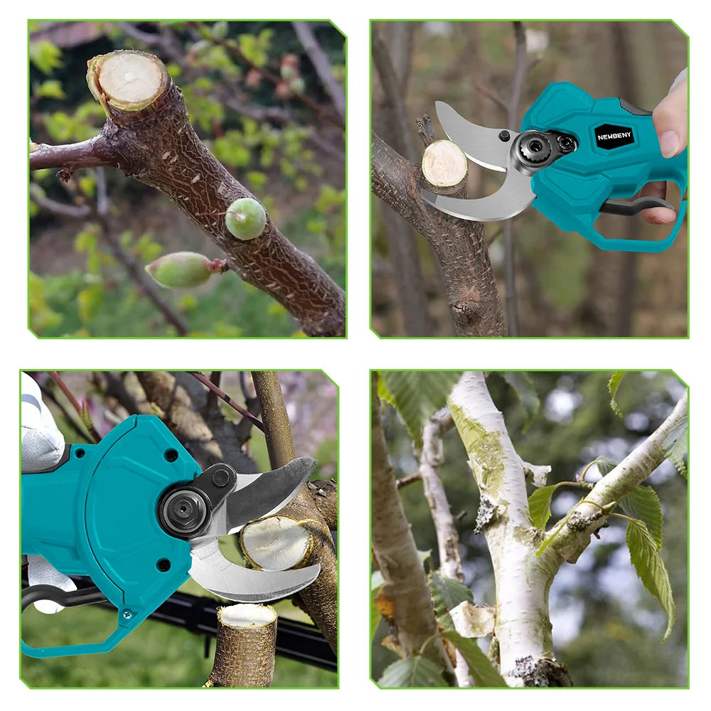 NewBeny Brushless Electric Pruning Shears 45MM For 21V Battery
