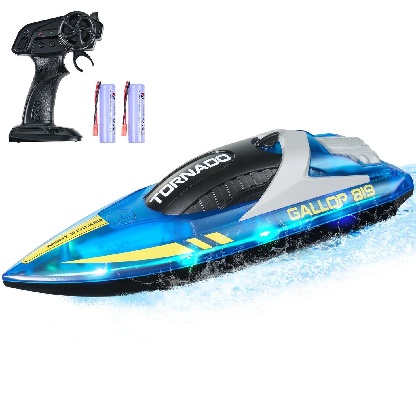 SucceBuy HJ819 RC Boat 2.4GHz Remote Control Speedboat