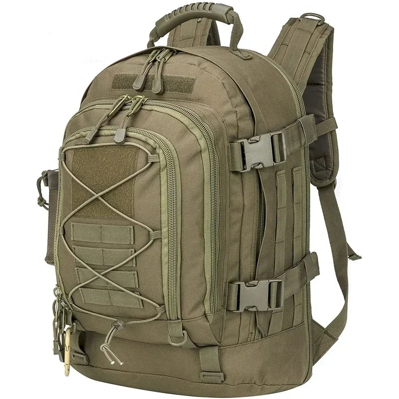 LQARMY Military Tactical Backpack with Molle System for Outdoors