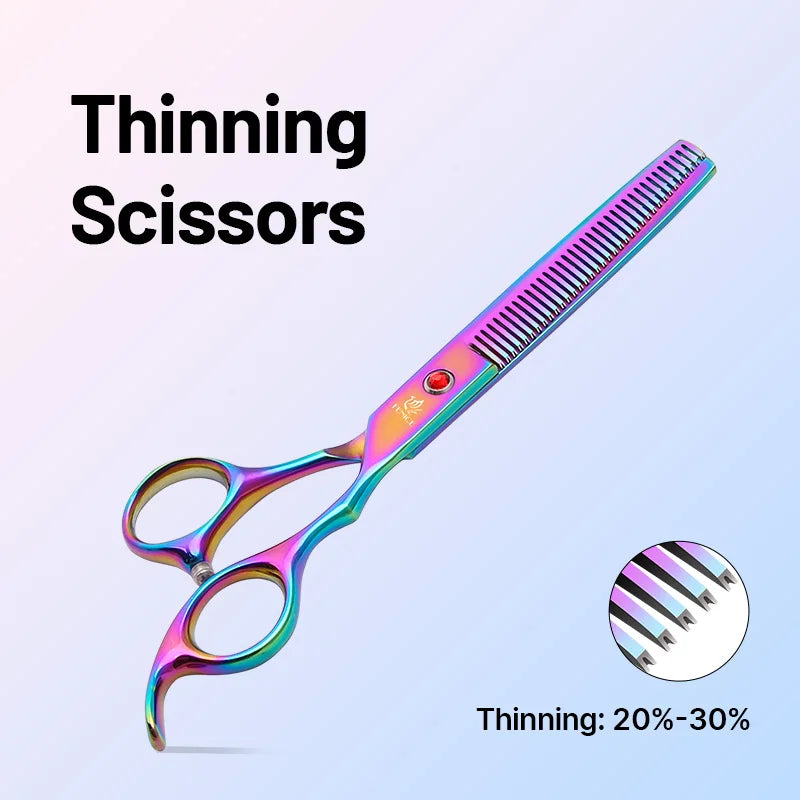 Fenice PremiumQuality ProfessionalGrade GroomingScissors For Dogs Home Use 9Cr Steel