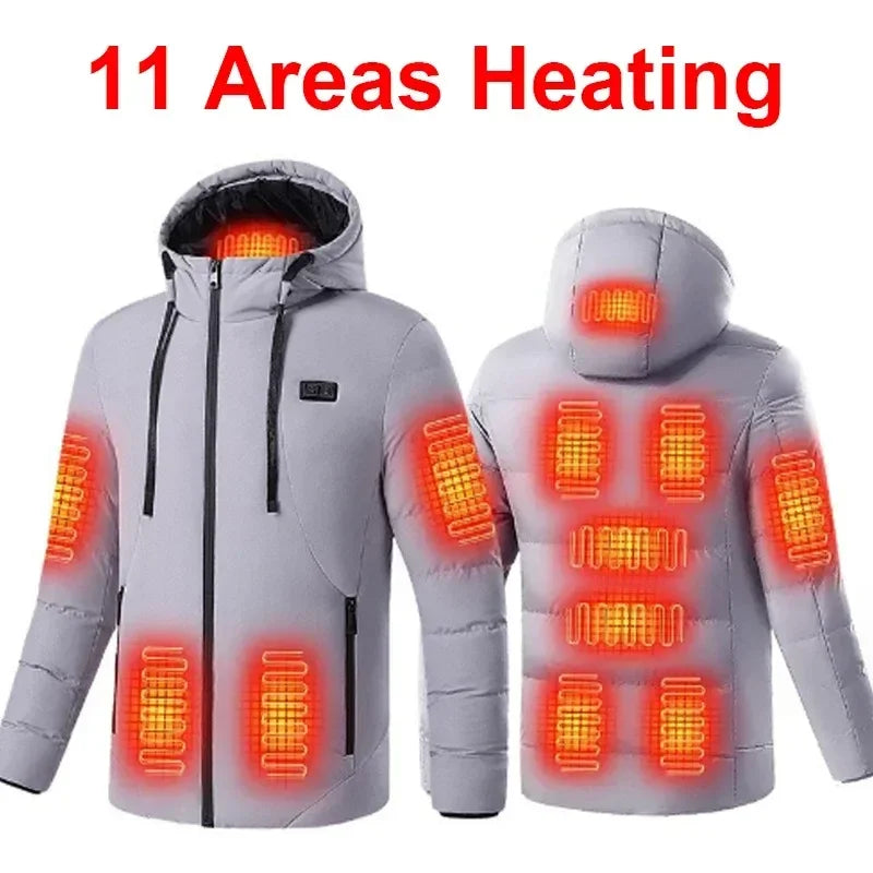 Fujian Heated Jacket With 11 Areas Electric Heating