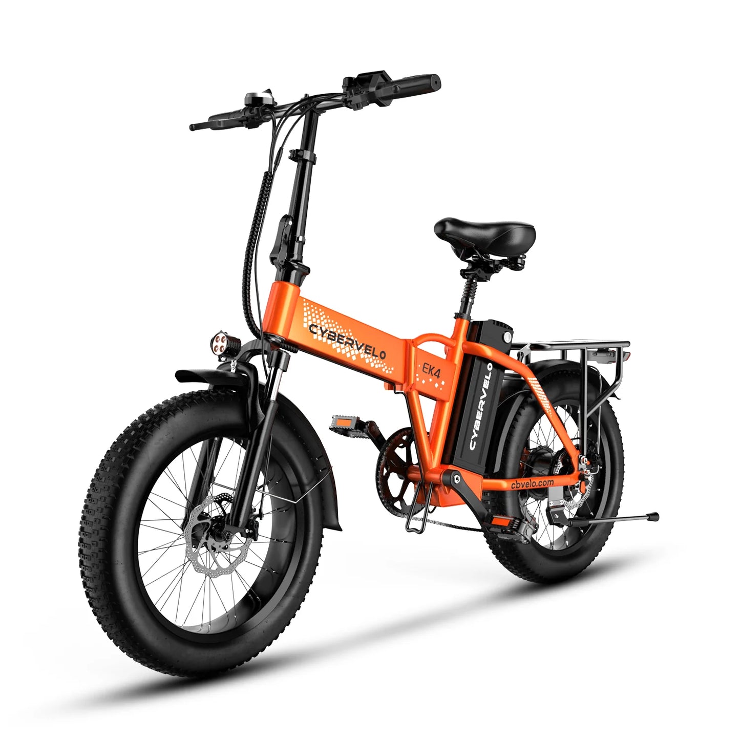 Cybervelo 1000W Folding Electric Bike 48V 20Ah Fat Tire