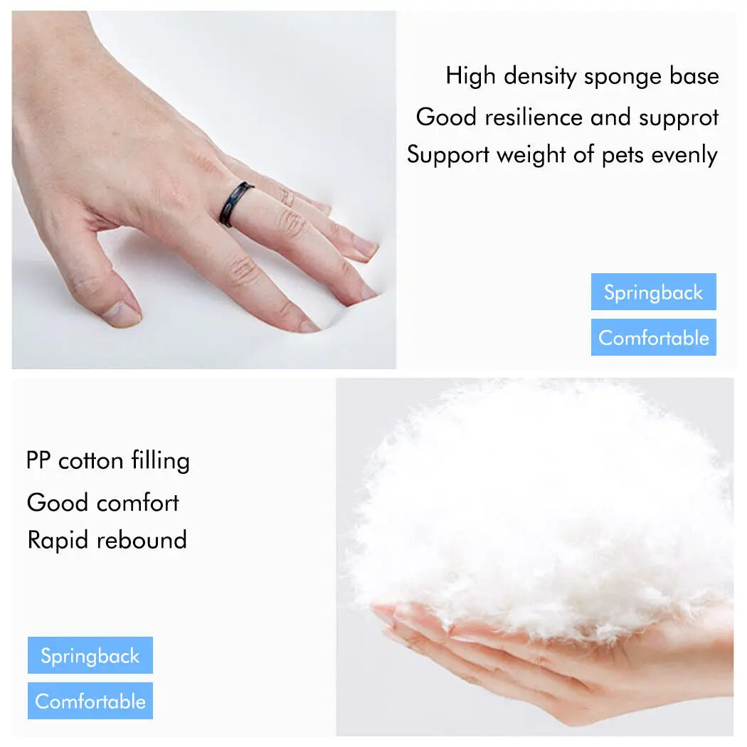 BINGOPAW Orthopedic Dog Bed With Removable Washable Cover Soft Foam