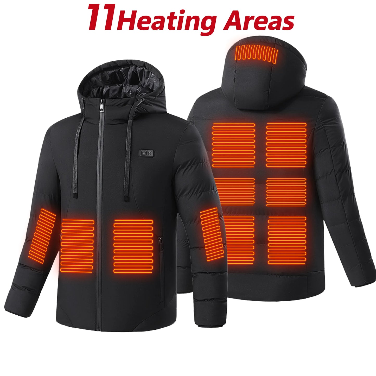 Fujian Heated Jacket With 11 Areas Electric Heating