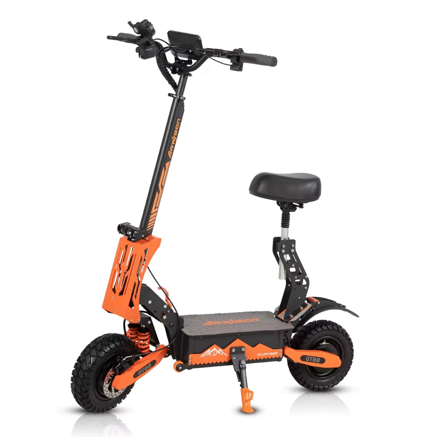 Arwibon 5600W Dual Motor Electric Scooter With Seat