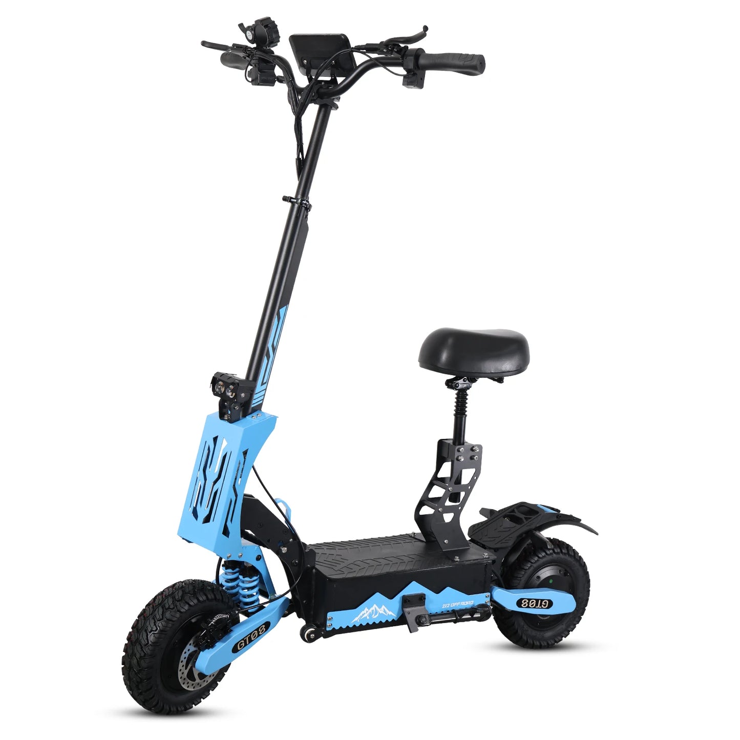 Arwibon 5600W Dual Motor Electric Scooter With Seat