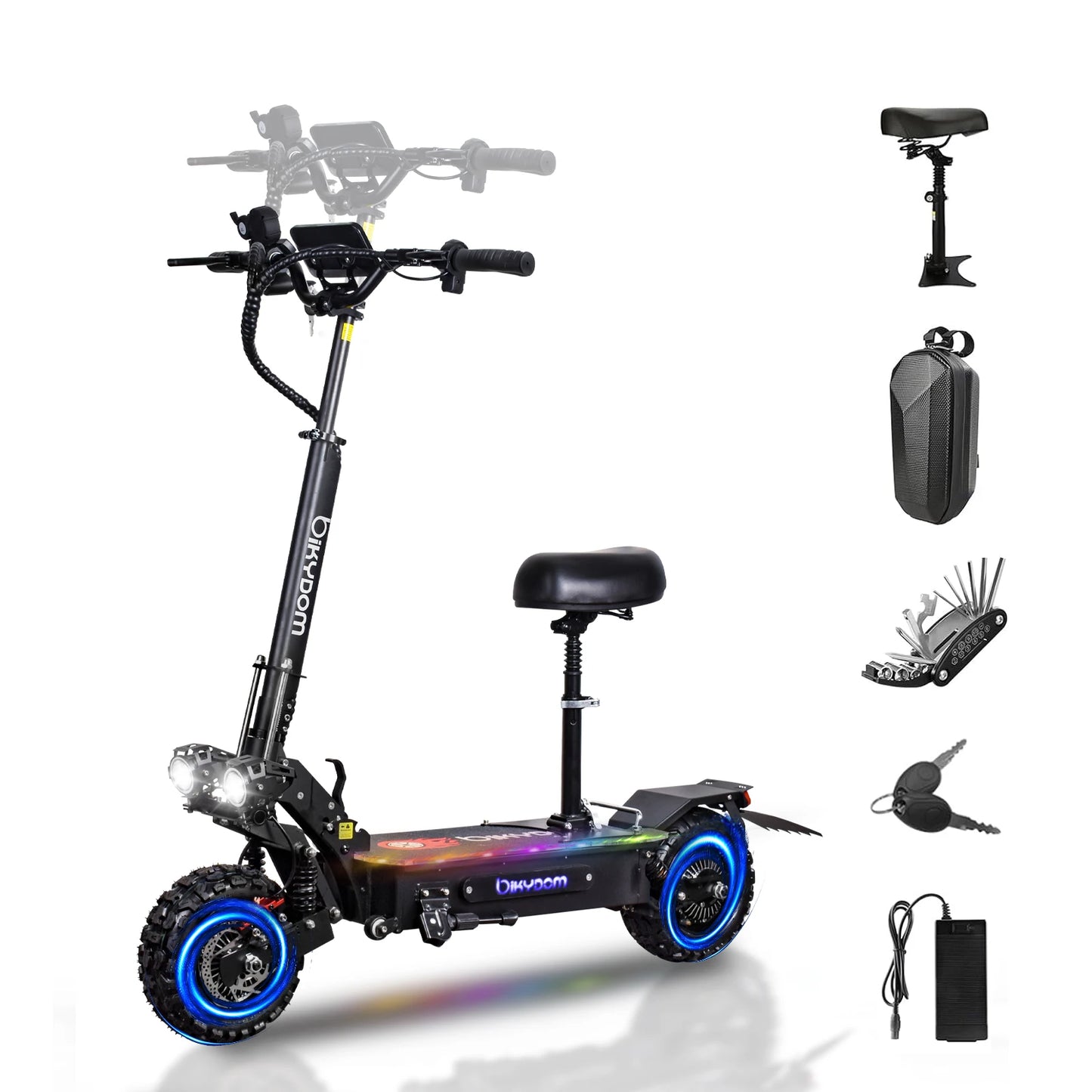 STAKYOMO 5600W Dual Motors Electric Scooter 50 MPH