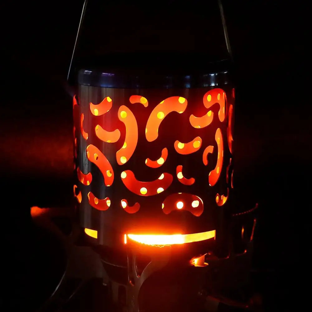 MOJOYCE Stainless Steel Camping Mini Heater for Outdoor Tent Heating