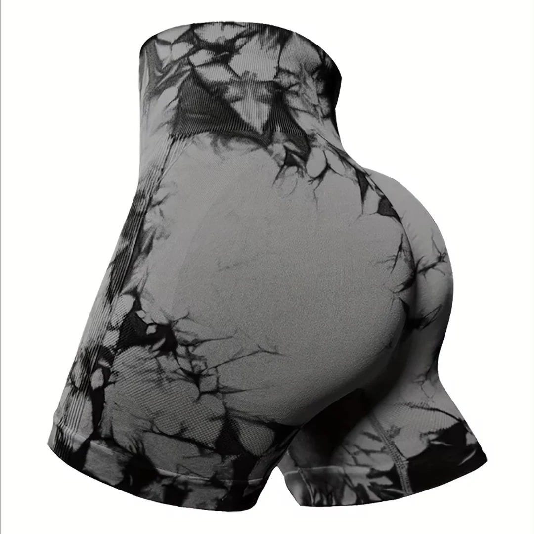 Women Yoga Shorts Push Up High Waist Breathable Gym Short