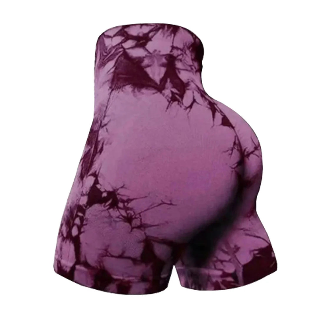 Women Yoga Shorts Push Up High Waist Breathable Gym Short