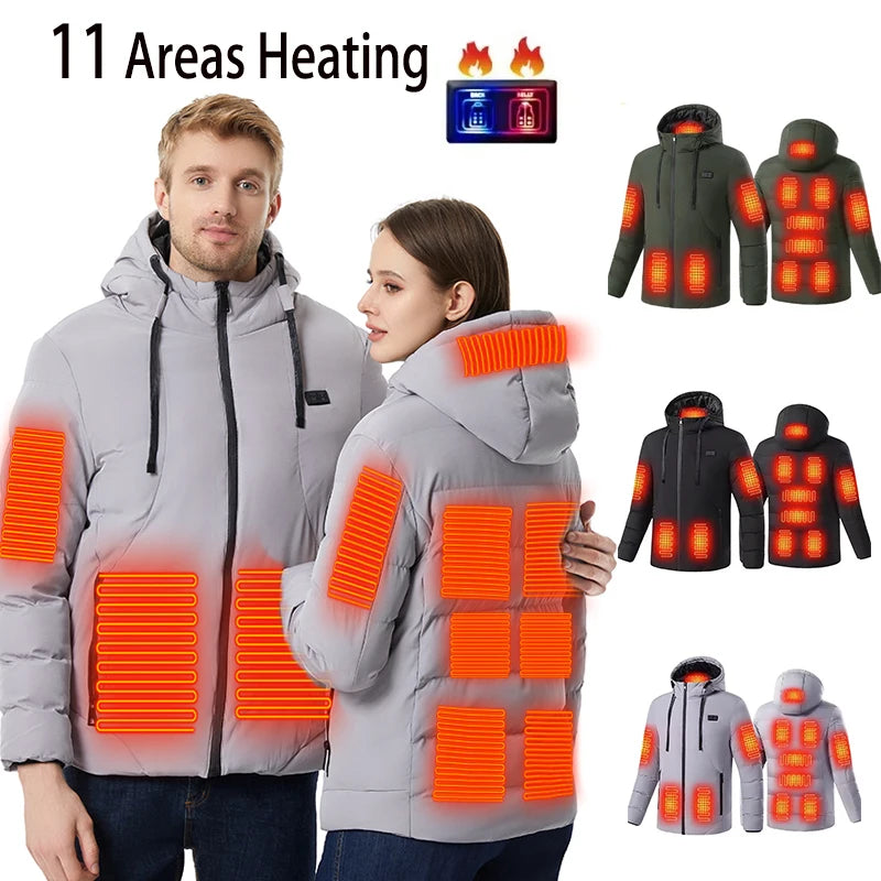 Fujian Heated Jacket With 11 Areas Electric Heating