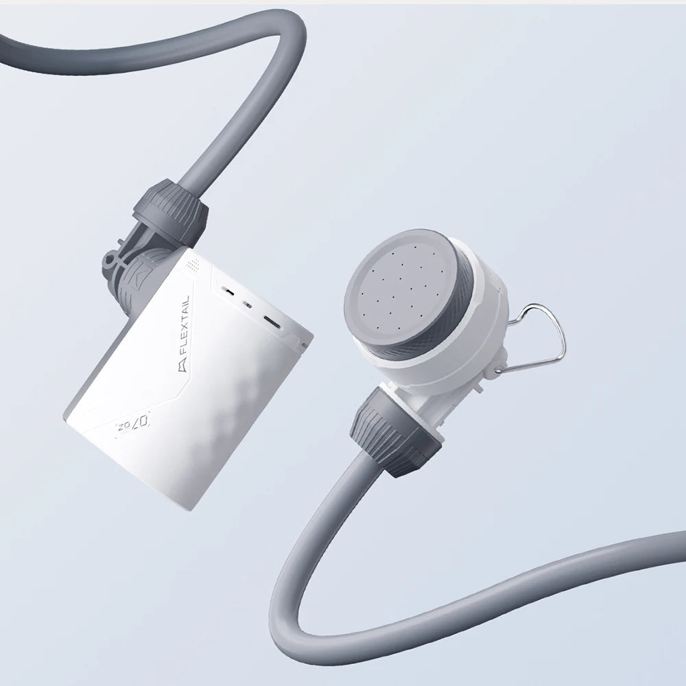 Flextailgear Tiny Shower Outdoor Portable Electric Shower Pump IPX7