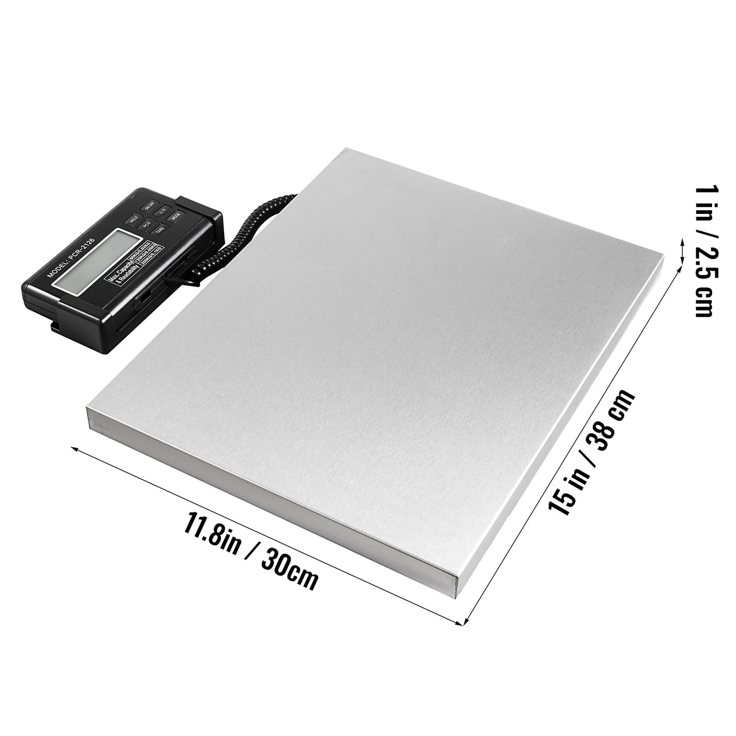 SucceBuy Digital Livestock Scale 880 Lb Vet Stainless Steel